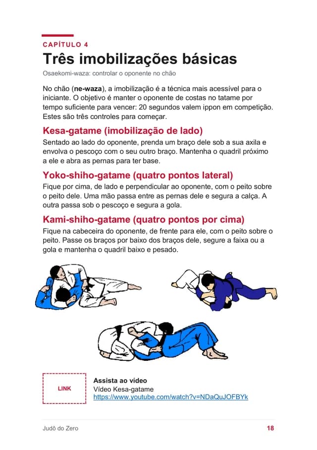 Página do ebook: Três imobilizações